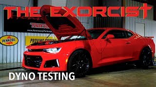 THE EXORCIST 2018 Camaro ZL1 Chassis Dyno Testing [upl. by Hairacaz949]