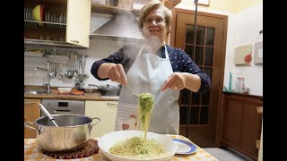 IL PESTO DI RUCOLA  RICETTA DELLA NONNA MARIA [upl. by Lanti]