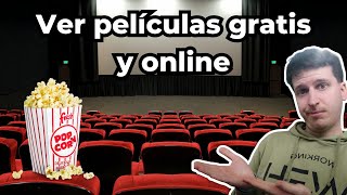 4 páginas para ver películas gratis online  Las Mejores Opciones 📺 [upl. by Hnib]