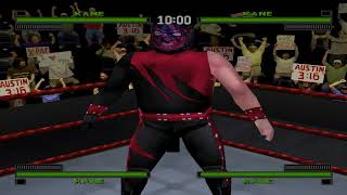 WWF Attitude PS1 Kanes PreFight Trash Talk [upl. by Arehs778]