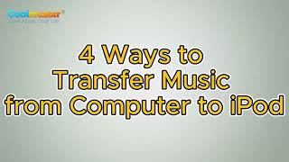 How to Transfer Music from Computer to iPod 4 Ways [upl. by Giacobo]