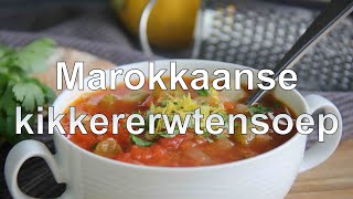 Marokkaanse kikkererwtensoep recept [upl. by Lothario698]