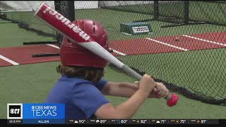 New technology in McKinney can teach you how to be a baseball star [upl. by Ellinad]