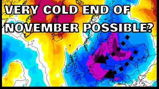 Very Cold End of November Possible 13th November 2023 [upl. by Ahsenat653]