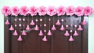 door hanging craft ideas  wall hanging  diy wall decor  door hanging decorating ideas [upl. by Nairehs]