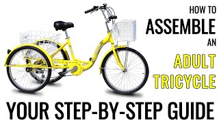 How to Assemble an Adult Tricycle Your StepbyStep Guide wwwtrikebikecomau TrikeBikeAustralia [upl. by Dewain]