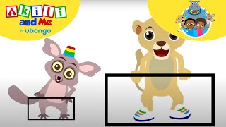 What is a rectangle  Akili amp Me  Learning videos for kids [upl. by Nicolis183]