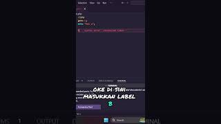 Operator goto biar makin jago ngodingcoding jagocoding tutorialtutorialcoding php phptutorial [upl. by Stoddard424]