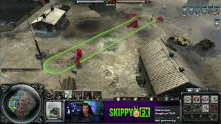 CAN PLANE SPAM SAVE US 4v4 Nordwind UKF Vanguard Operations — Company of Heroes 2 [upl. by Ydnyl]