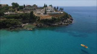 Kalogria beach in Stoupa Mani Greece [upl. by Accissej]