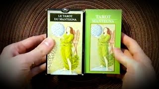 REVIEW  Le Tarot du Mantegna  Comparatif Standard VS Argenté Silver  Lo Scarabeo [upl. by Uhthna516]