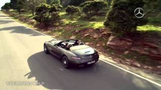 2012 Mercedes SLS AMG Roadster revealed [upl. by Deedahs767]