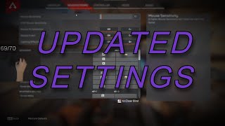 btyr3kts UPDATED Settings Apex Legends [upl. by Ayahsal]