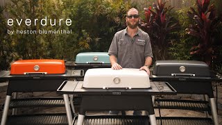 Everdure Furnace Gas Grill Review  Portable Tailgate Grill  BBQGuys Expert Overview [upl. by Siclari]