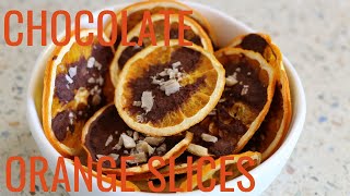 Chocolate Dipped Orange Slices [upl. by Lesirg715]