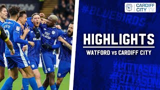 HIGHLIGHTS  WATFORD vs CARDIFF CITY [upl. by Fauver]