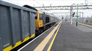 Trains at Bletchley WCML 080419 [upl. by Ettenwad255]