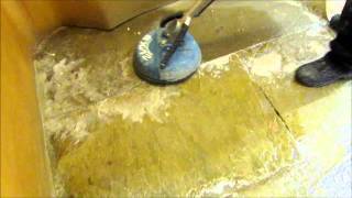 How to Clean Natural Stone Floors  Cleaning Yorkstone Floors [upl. by Gnud]