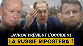 DERNIER AVERTISSEMENT DE LAVROV  LA RUSSIE NE SE LAISSERA PAS FAIRE [upl. by Nehgam]