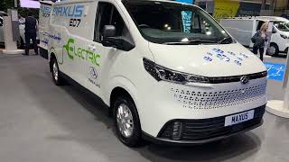 Saic Motor Maxus eDeliver 7 Panel Van 2024 Walkaround  The Comercial Vehicle Show 2024 Birmingham [upl. by Nette847]