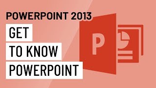 PowerPoint 2013 Getting to Know PowerPoint [upl. by Anitsirk977]