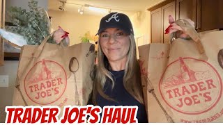 TRADER JOE’S HAUL  NEW FINDS [upl. by Dnomde]