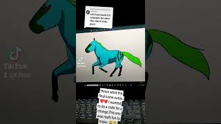 kelpie horse animation horse animated animatedhorse [upl. by Ellerrad]