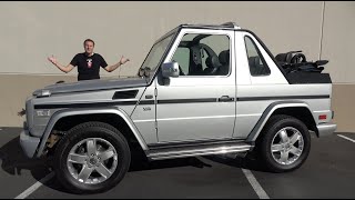 I Bought a MercedesBenz G500 Cabriolet [upl. by Eseyt753]