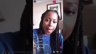 Erica LeShai “I Am Only Concerned With Black People”  POWERFUL Instagram Livestream [upl. by Marys]