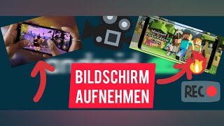 Bildschirm aufnehmen android 💯🎥 Bildschirmaufnahme  android aufnehmen [upl. by Farris659]