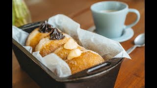 Sourdough Bomboloni with Vanilla Pastry Cream  with Malay and Chinese subtitles [upl. by Cynth100]