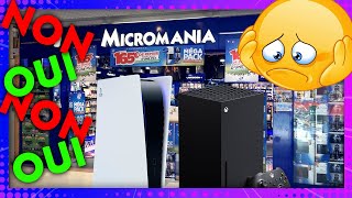 Micromania PS5 Xbox Series XS encore des changements 😰 [upl. by Karab]