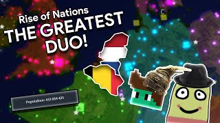 THE GREATEST RISE OF NATIONS DUO  Rise of Nations ft Bislo [upl. by Lizzie]