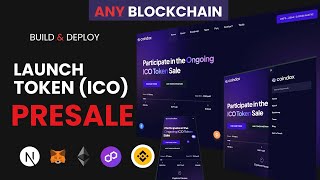 How to Build and Deploy Your Token Presale DApp ICO For Any Blockchain ETH BSC MATIC In 2024 25 [upl. by Eissoj]