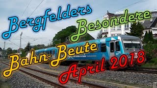 Bergfelders Besondere Bahnvideos  April 2018 [upl. by Enoved]