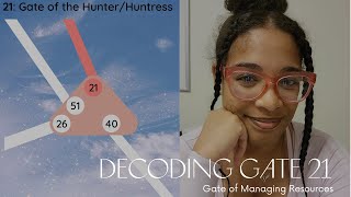 How to Manage Resources Effectively  Gate 21 Human Design amp Gene Keys [upl. by Gwenni249]