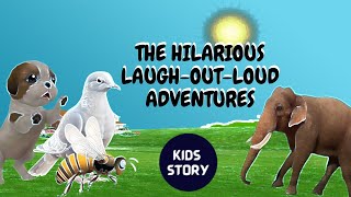 The Hilarious Laugh Out Loud Adventure  Childrens Story in English  Moral Story [upl. by Alamat]