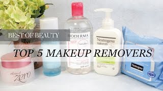 Top 5 Best Makeup Removers  LookMazing [upl. by Ettennad]