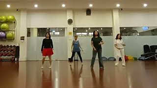 Amame Line Dance  Choreo by Robbie McGowan Hickie [upl. by Cameron]