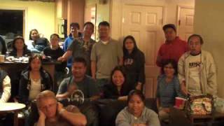 Family Reaction to Pacquiao VS Hatton 050209 [upl. by Close957]