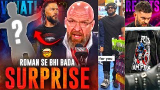 OMG😱 Roman Reigns SE BHI BADA SURPRISE Teased By TRIPLE H  Jacob Fatu SPOTTED Finn Balor  WWE [upl. by Nilknarf]