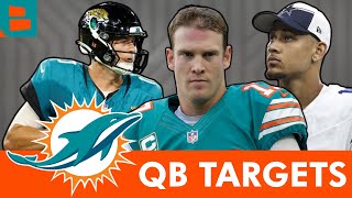 Miami Dolphins QB Targets To Replace Tua Tagovailoa Ft Ryan Tannehill Mac Jones amp Trey Lance [upl. by Conard]