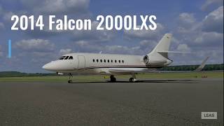 Falcon 2000LXS 268 For Sale [upl. by Essilem]