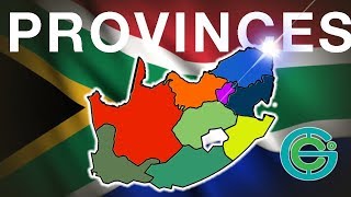 Provinces of SOUTH AFRICA explained Geography Now [upl. by Ettennat]