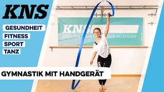 Gymnastik mit Handgerät  Lerne diese Technik mit dem Band  KNS München [upl. by Elisabeth]