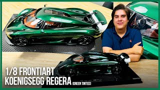 18 Frontiart Koenigsegg Regera Green Tinted Car Model available at Naveed Games PeshawarPakistan [upl. by Eelam]