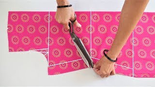 SuitKameez Cutting With All Size Measurement Step By Step [upl. by Enoved850]