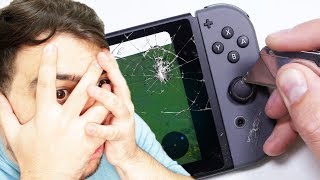 DESTRUINDO O NINTENDO SWITCH QUANTO ELE AGUENTA [upl. by Seyer367]