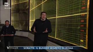 §1 Voyager RAI 2 ECCEZIONALE Giacobbo entro quotWAR ROOM di Sorattequot bunker segreto Roma 2212018 [upl. by Barney]