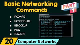 Basic Networking Commands Part 1 [upl. by Gnik]